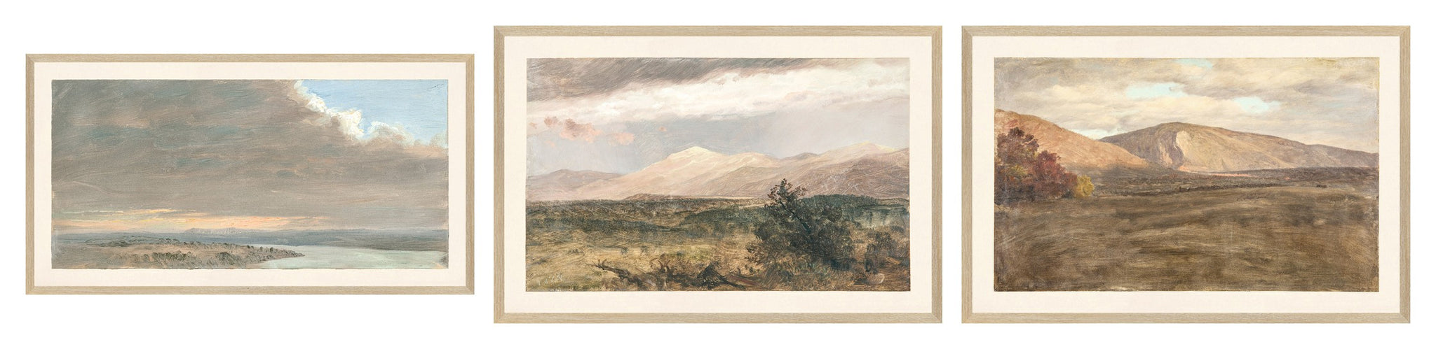 Hudson River School Sunset Trio Bundle