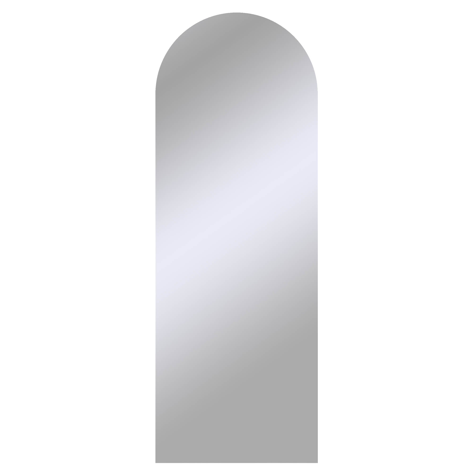Mandra mirror by Renwil, rounded top design with a reflective surface, displayed against a white background.