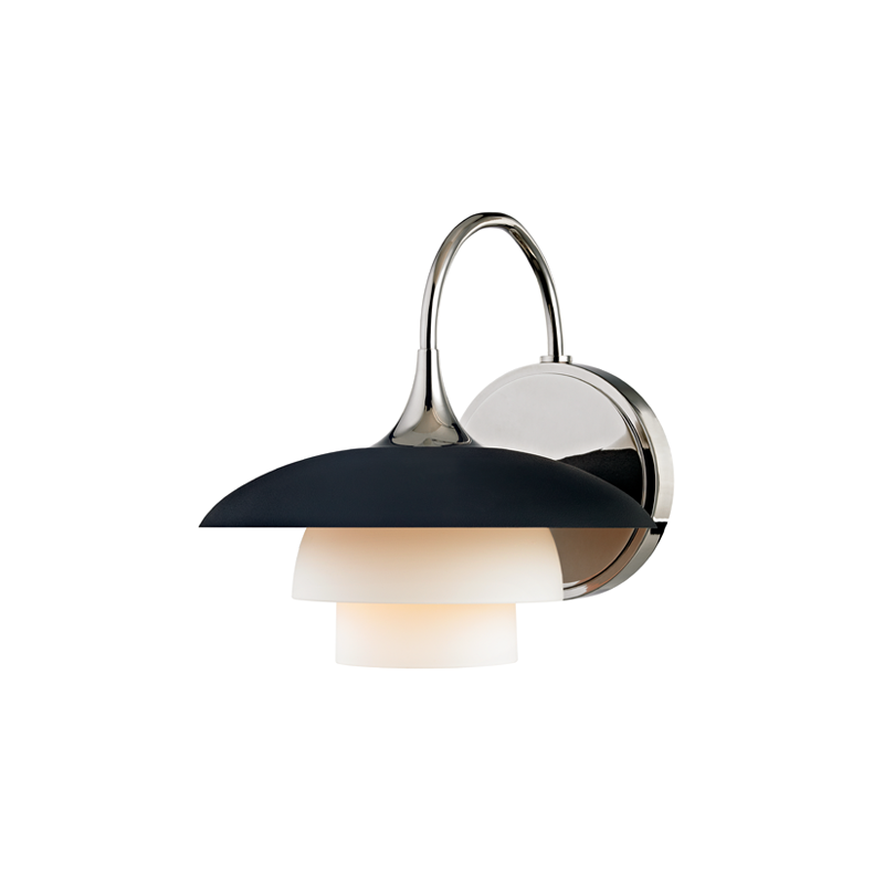 Barron wall sconce — a Hudson Valley wall light for bathrooms, hallways, and living rooms at Laurie Yapp Home.