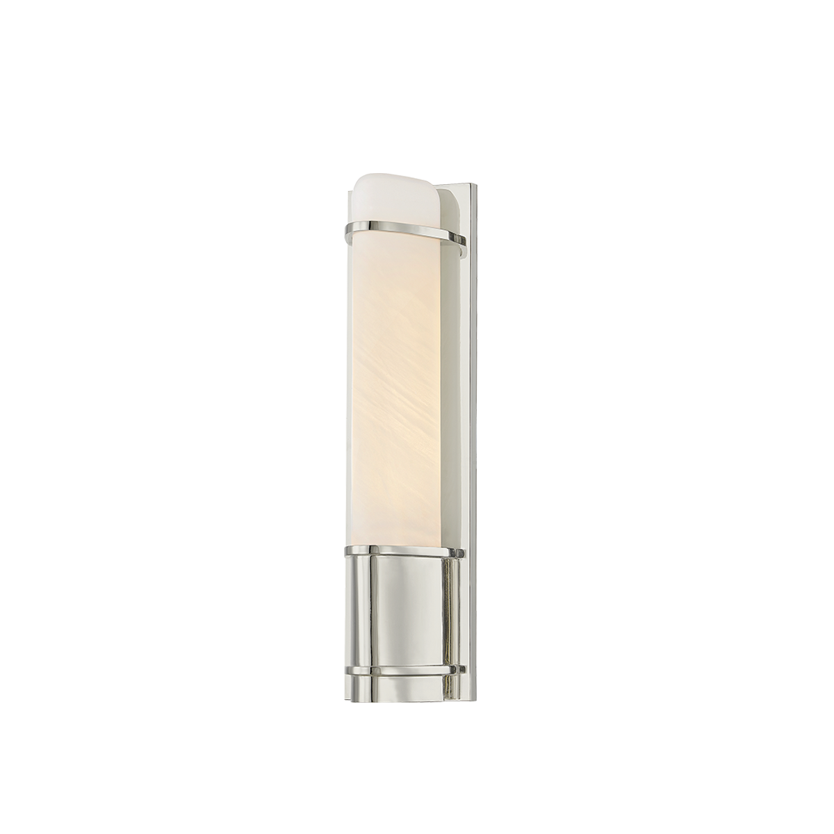 Tottenville Wall Sconce 4.25" x 16.25" in aged brass — a Hudson Valley wall sconce for bathrooms, hallways, and living rooms at Laurie Yapp Home.