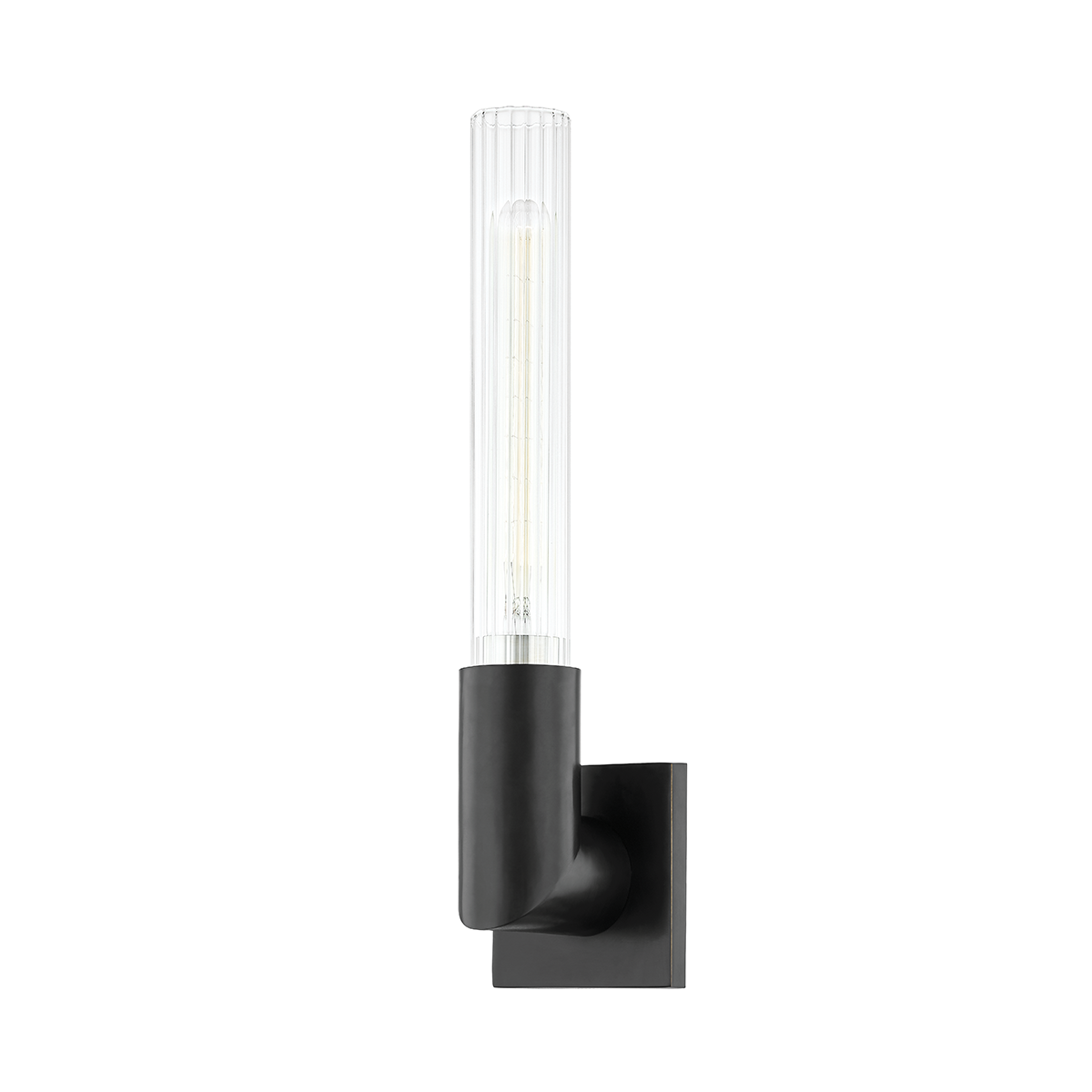 Asher Wall Sconce 4.5" in aged brass — a Hudson Valley wall sconce for bathrooms, hallways, and living rooms at Laurie Yapp Home.