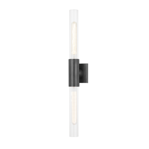 Asher Wall Sconce 4.25" in bronze shown from a second angle to highlight the arm curve and shade silhouette.
