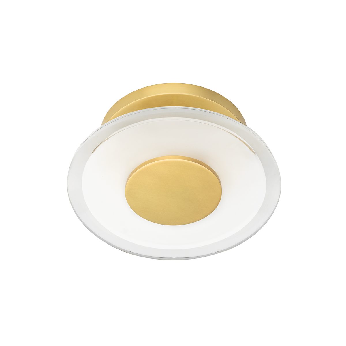 Guthrie Wall Sconce 9" in aged brass — a Hudson Valley wall sconce for bathrooms, hallways, and living rooms at Laurie Yapp Home.