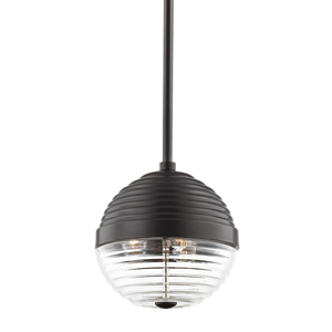 Easton Pendant 10.25" in bronze — a Hudson Valley pendant for kitchens, entries, and dining rooms at Laurie Yapp Home.