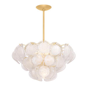 Cedar Hill Chandelier 30.25" — a Hudson Valley chandelier for dining rooms, entries, and living rooms at Laurie Yapp Home.