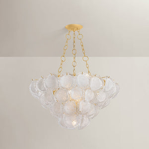 Cedar Hill Chandelier 39" shown from a second angle to highlight the frame, arms, and shade detail.