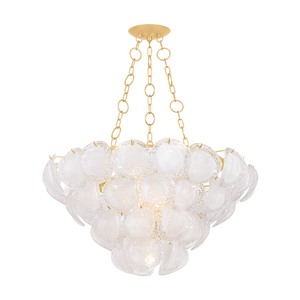 Cedar Hill Chandelier 39" — a Hudson Valley chandelier for dining rooms, entries, and living rooms at Laurie Yapp Home.