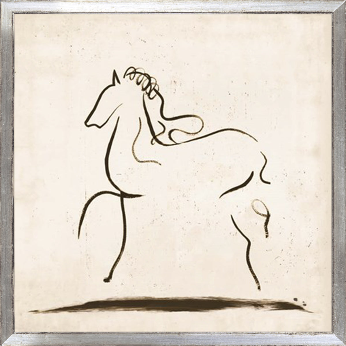 Horse Gesture Pair Bundle — nature and landscape fine art print in neutral tones at Laurie Yapp Home