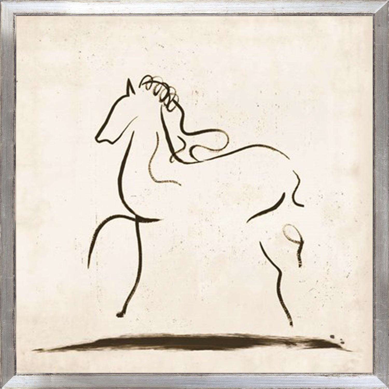 Horse Gesture Pair Bundle — nature and landscape fine art print in neutral tones at Laurie Yapp Home
