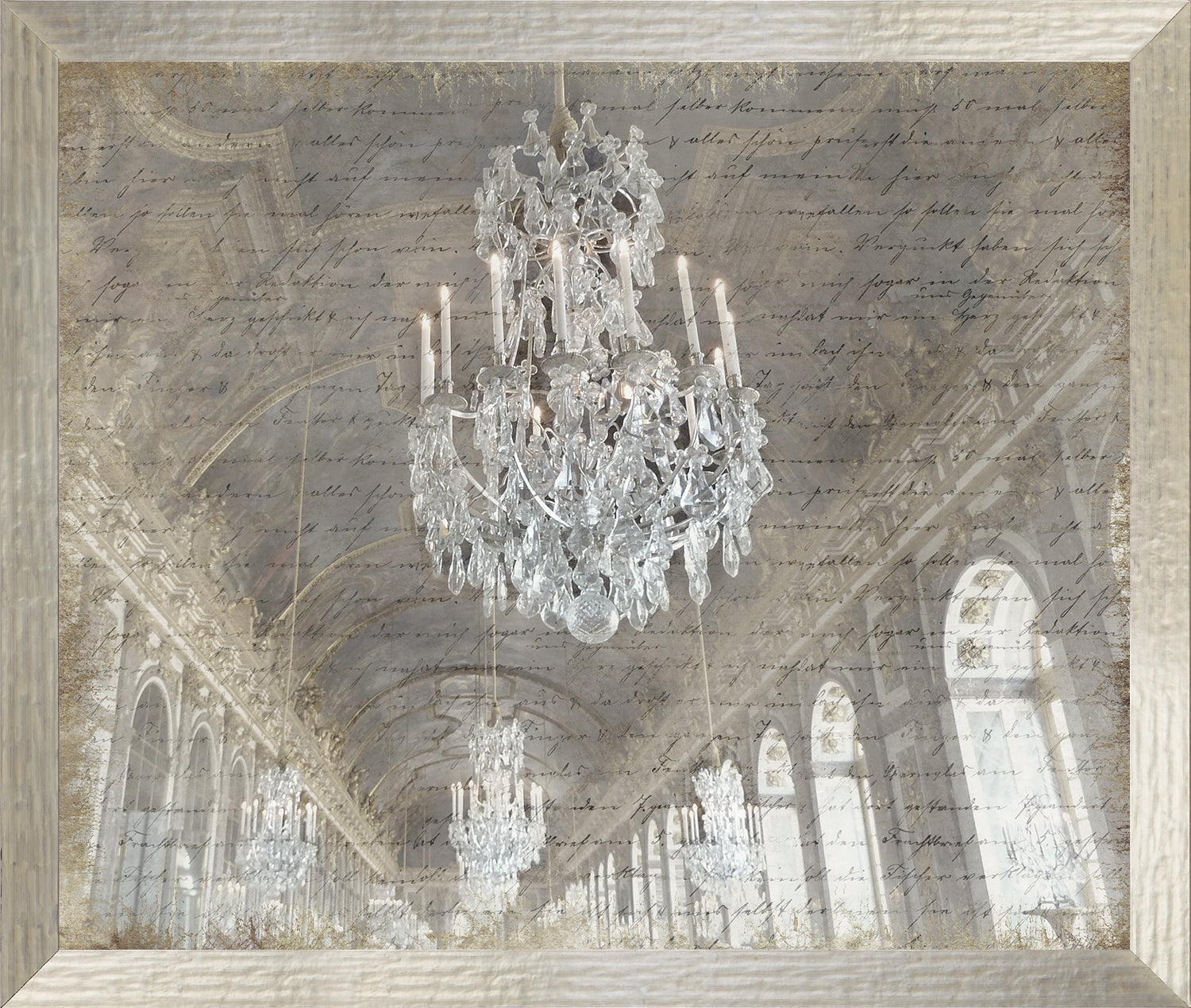 Hall Of Mirrors framed art print