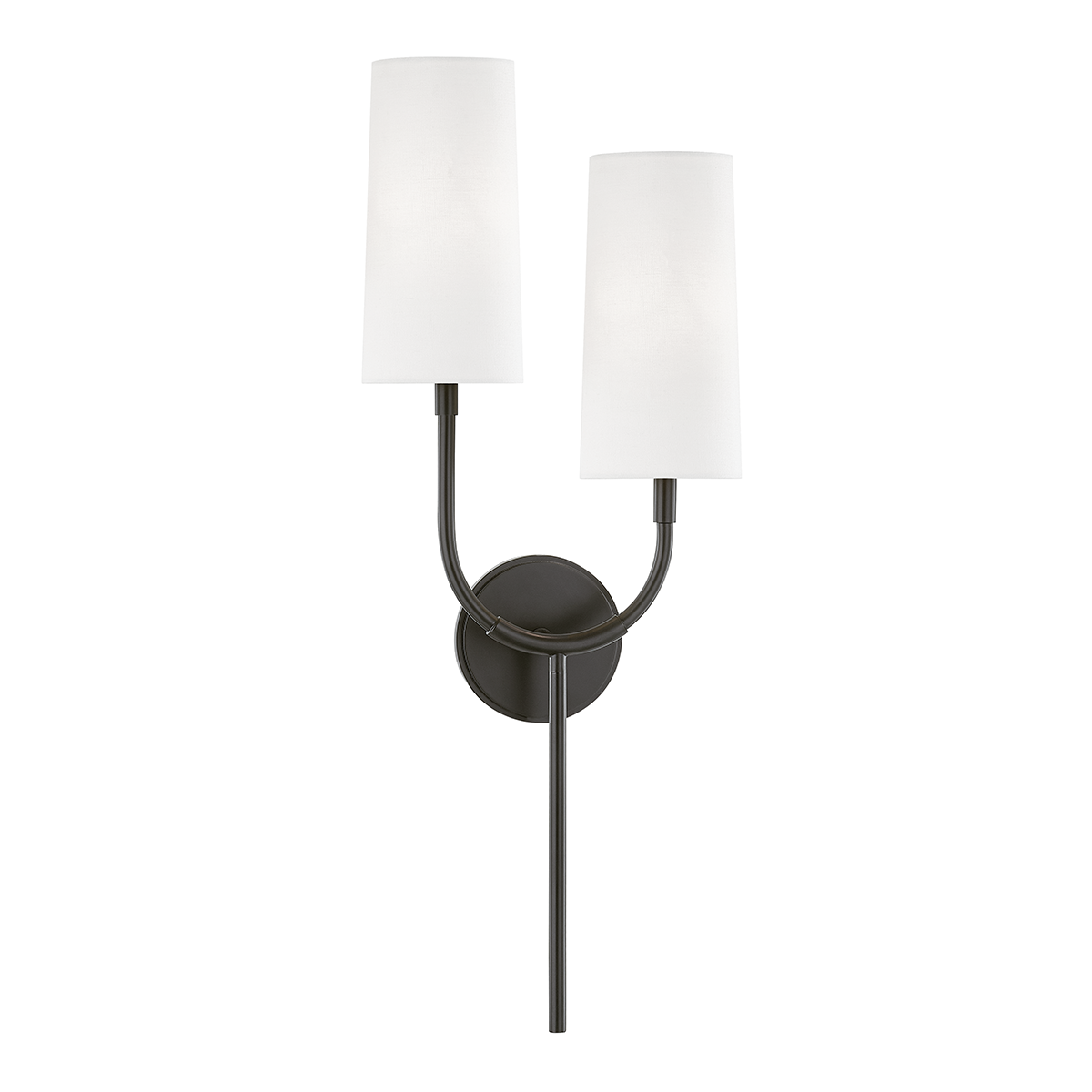 Vesper Wall Sconce in bronze — a Hudson Valley wall sconce for bathrooms, hallways, and living rooms at Laurie Yapp Home.