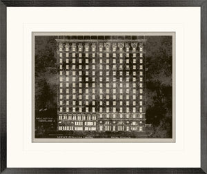 Loew’s Stellman Theatre — architecture and travel fine art print in neutral tones at Laurie Yapp Home