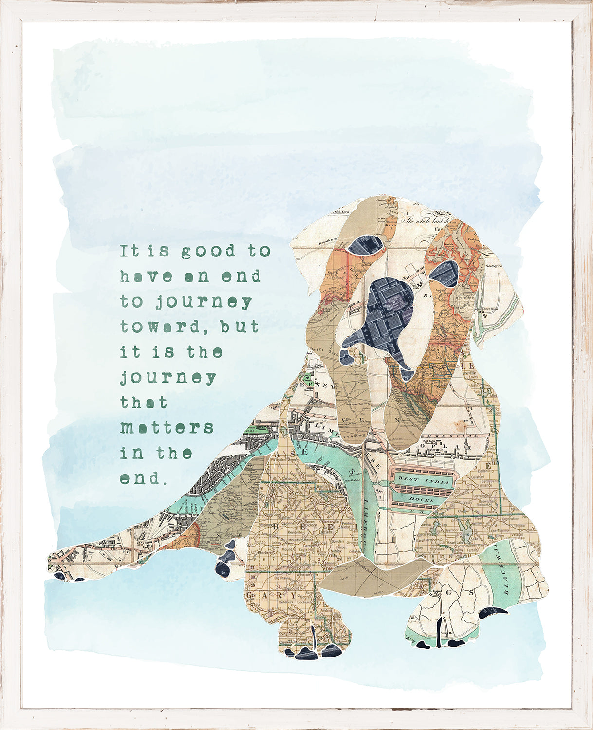 Travelling Dogs Quartet Bundle — architecture and travel fine art print shown from another angle