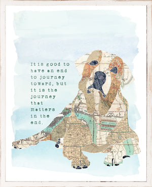 Travelling Dogs Quartet Bundle — architecture and travel fine art print shown from another angle