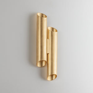 Rylane Wall Sconce shown from a second angle to highlight the arm curve and shade silhouette.