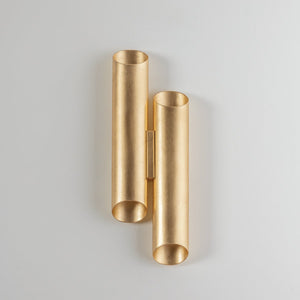 Close-up of the Rylane Wall Sconce showing the arm curve and shade silhouette.