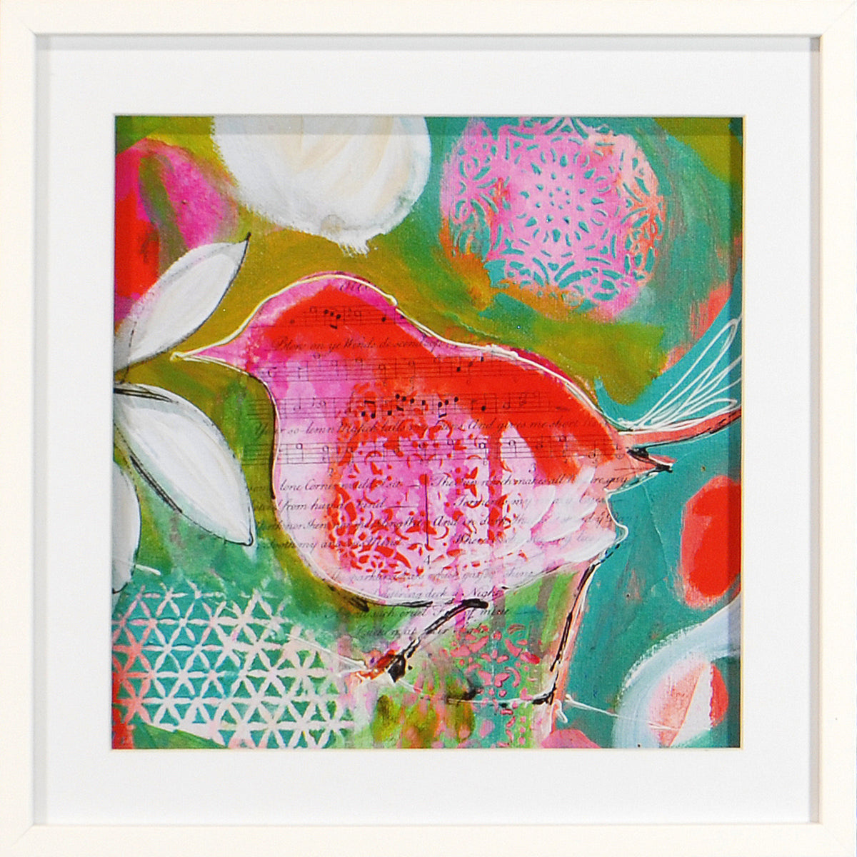 Petite Bird Quartet Bundle — figurative fine art print at Laurie Yapp Home