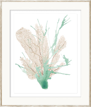Spa Coral Pair I/II Bundle — abstract fine art print in pastel tones at Laurie Yapp Home