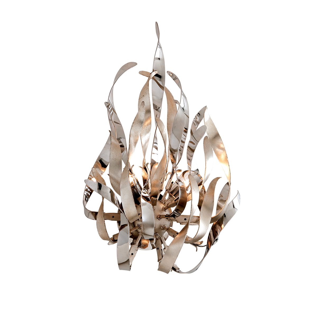 Graffiti Wall Sconce 13.5" — a Corbett wall sconce for bathrooms, hallways, and living rooms at Laurie Yapp Home.