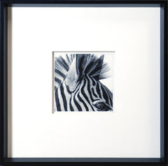 43 × 43 cm – Cadre noir