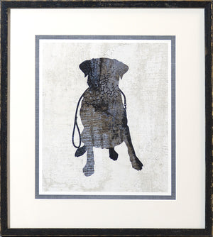 Canine Companion Lab Pair Bundle — figurative fine art print shown from another angle