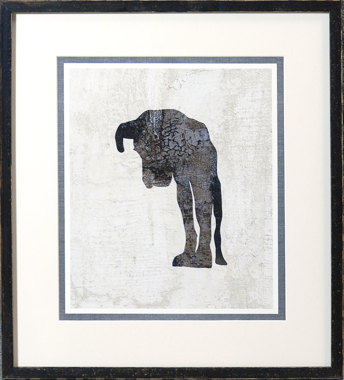 Canine Companion Silhouette Quartet Bundle — figurative fine art print shown from another angle