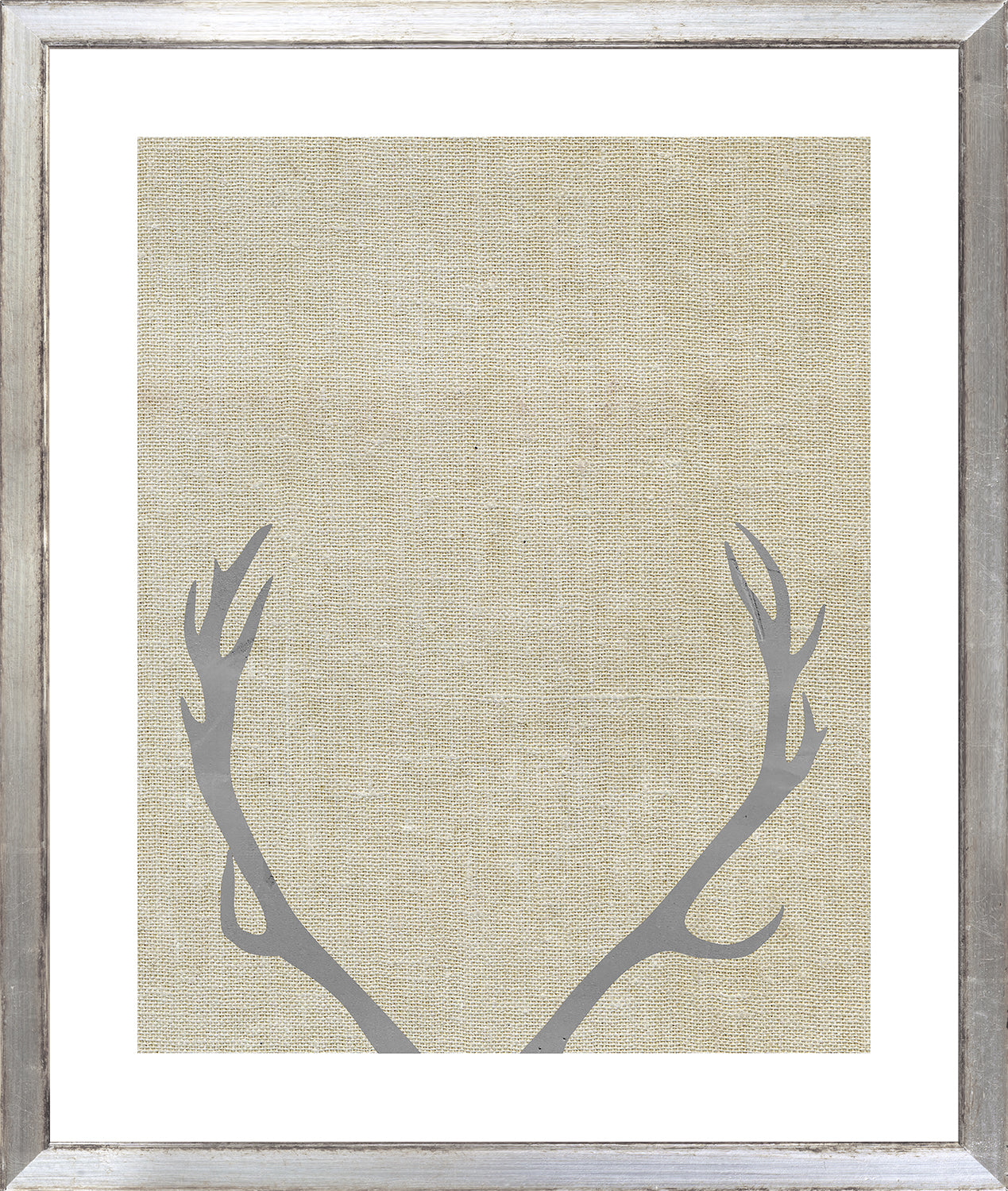 Posed Deer Silhouette Trio III (VII-IX) Bundle — figurative fine art print shown from another angle