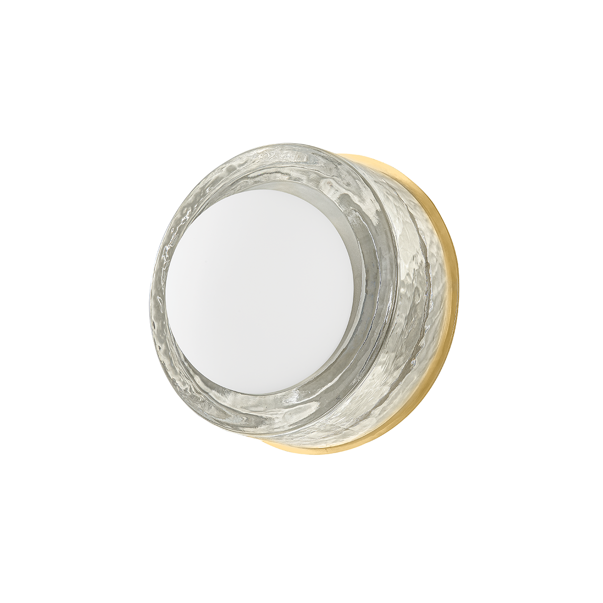 Mackay Wall Sconce 7.75" x 0" in aged brass — a Hudson Valley wall sconce for bathrooms, hallways, and living rooms at Laurie Yapp Home.
