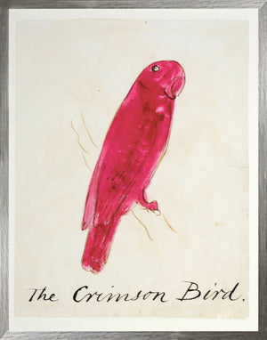 Edward Lear Bird Collection of Seven Bundle — figurative fine art print shown from another angle