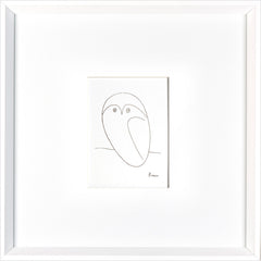 Cadre blanc – 17 × 17 po