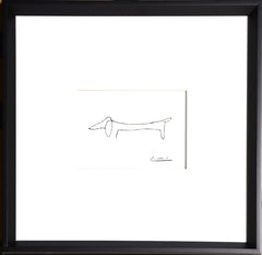 43,82 × 43,82 cm – Cadre noir