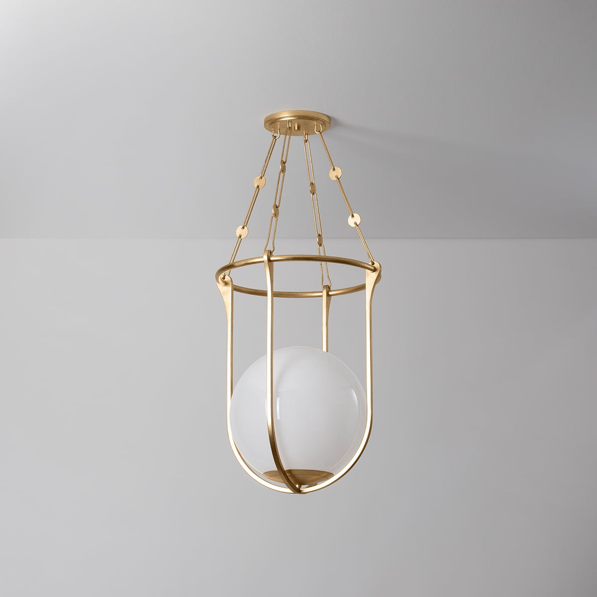 Verbank Lantern 17.75" shown from a second angle to highlight the frame and glass panel detail.