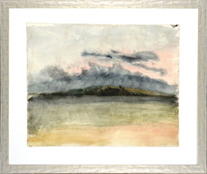 Turner – Plein Air VIII wall art featuring a landscape with clouds and soft colors.