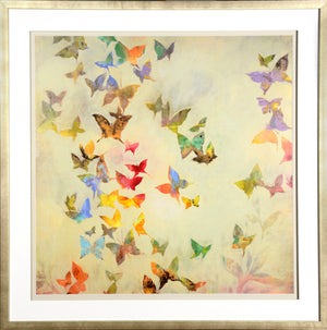 All Aflutter — nature and landscape fine art print in pastel tones at Laurie Yapp Home