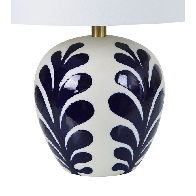 Darina shown from the front to reveal the base and shade proportions.
