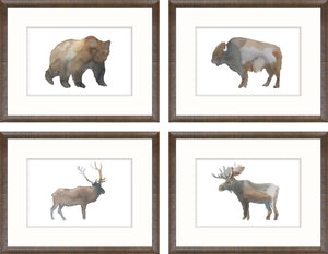 Wilderness S/4 — nature and landscape fine art print in neutral tones at Laurie Yapp Home
