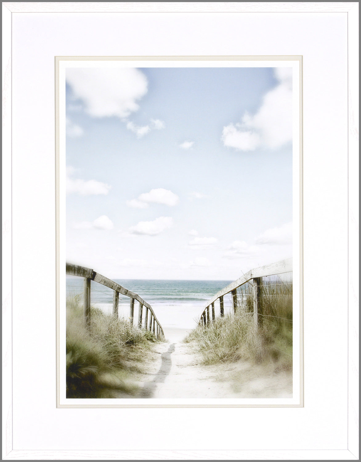 Dune Vista I framed art print