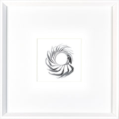 43 × 43 cm – Cadre blanc