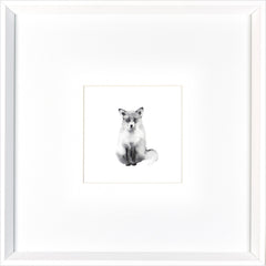 17 × 17 po – Cadre blanc