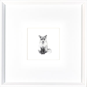 Foxy Stare — nature and landscape fine art print shown from another angle