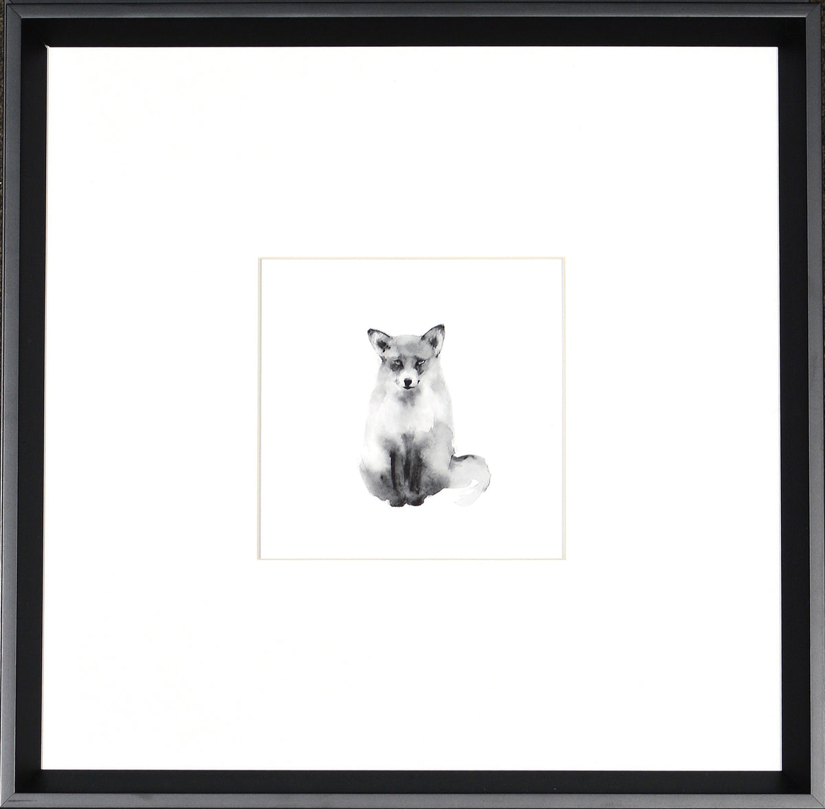Foxy Stare — nature and landscape fine art print in neutral tones at Laurie Yapp Home