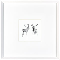 17 × 17 po – Cadre blanc