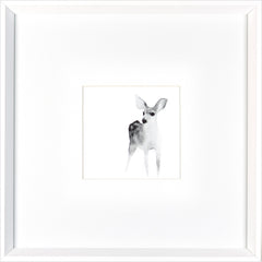 43 × 43 cm – Cadre blanc