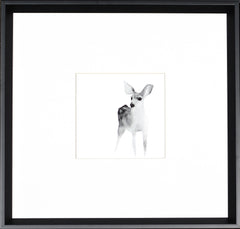 43,82 × 43,82 cm – Cadre noir
