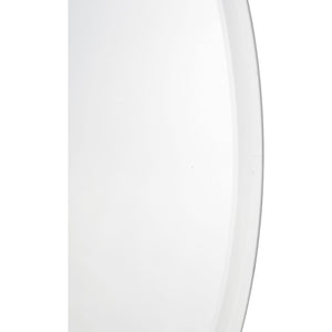 Kiko mirror close-up, showcasing the sleek edge and clear reflective surface.