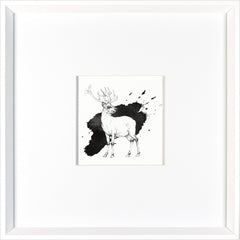 17 × 17 po – Cadre blanc