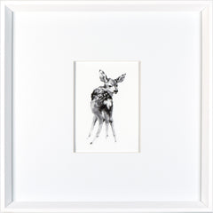 Cadre blanc – 17 × 17 po