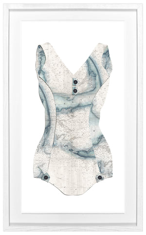 front view of CAPE COD – SWIM CUTOUT I luxury Artwork