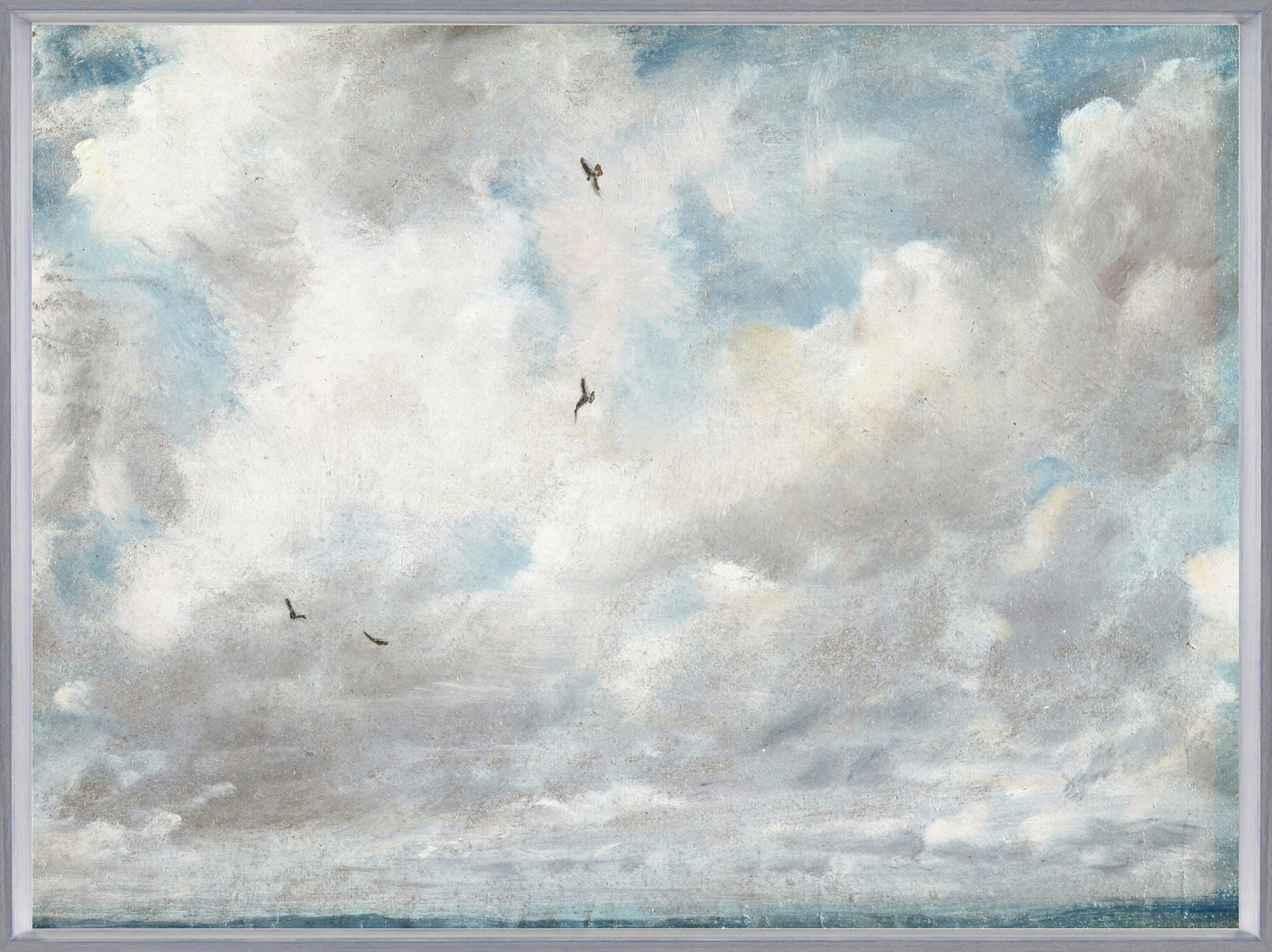 Frissell Capri & Constable Sea-Sky Pair Bundle — architecture and travel fine art print shown from another angle