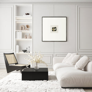 angle view of Mid-Expression I luxury Artwork